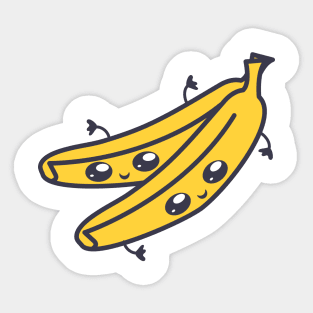 Kawaii Banana Sticker